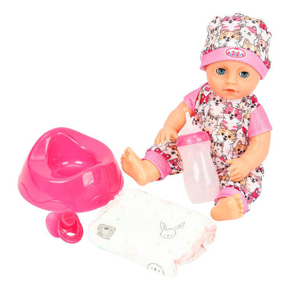 Пупс озвучивает 25см, Шаинский музыка пьет, пишет, закр. глазки, 4акс, 100 фраз КАРАПУЗ в кор.24шт