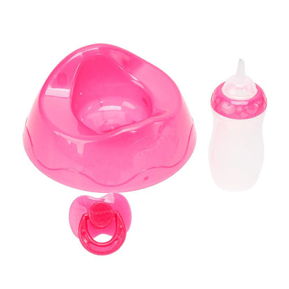 Пупс озвучка Шаинский музыка 20см, пьет, пишет, закр. глазки, 3акс КАРАПУЗ в кор.24шт