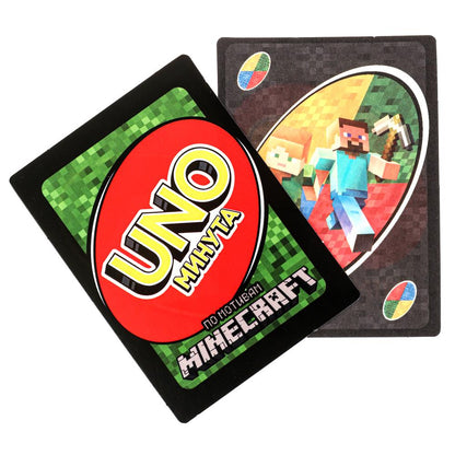 УНО. Мой мир. По мотивам Майнкрафт. Карточная игра. 92х130х22 мм. Умные игры в кор.100шт