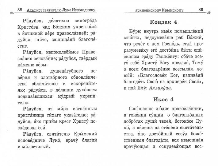 Акафистник в телесных болезнях "Благодатная помощь болящим"