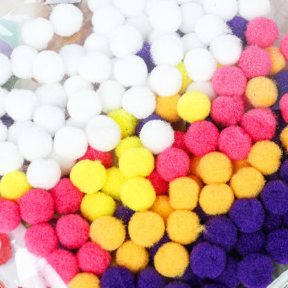 Application de pompons 17*23 cm en forme de croix МУЛЬТИ АРТ en cor.100шт