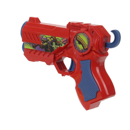 Бластер с мягкими пулями, черепашки, блист.24,5*15,5*3,5см - в кор.2*72шт