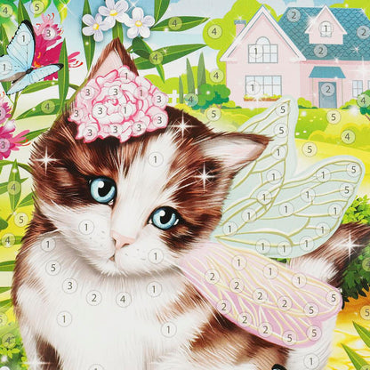 Аппликация стразами в пакете 15*21 см питомцы МУЛЬТИ АРТ в кор.100шт