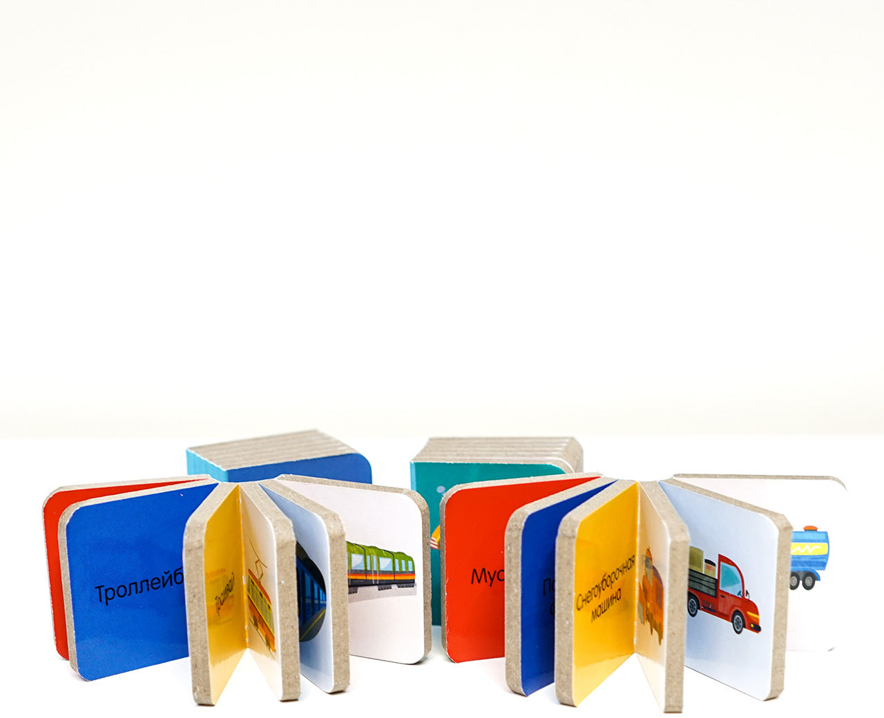 15 книжек-кубиков. Мои первые слова. Мои любимые машинки 4297