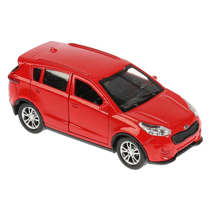 SPORTAGE-RD273045 Машина металл KIA SPORTAGE, 12 см, откр дв, багаж, инерц, красный, в кор. Технопар