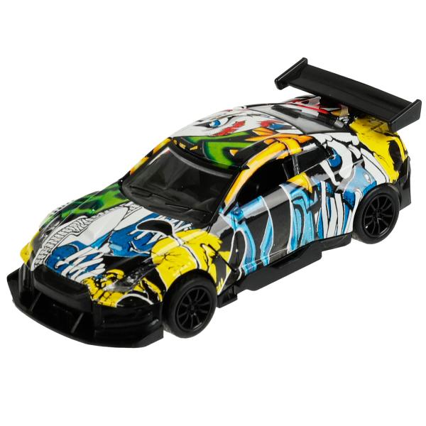 Машина металл СПОРТКАР, 11 см, инерция, в ассорт., кор. Технопарк в кор.2*120шт