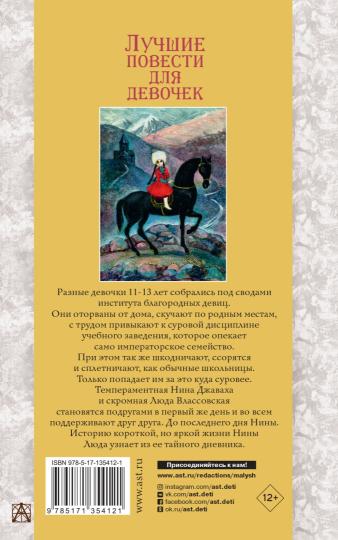Лучшие повести для девочек
