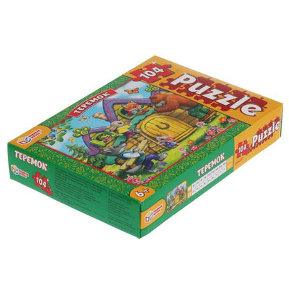 Теремок. Пазлы классические в коробке. Пазл 104 детали. Умные игры в кор.24шт