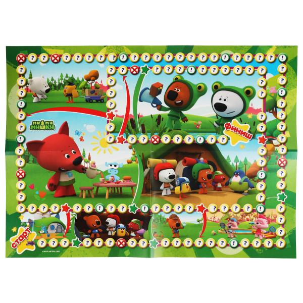 Ми-ми-мишки. Кто же я на самом деле. Настольная игра-ходила. 217х330х27 мм. Умные игры в кор.20шт