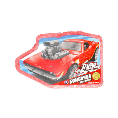 Бомбочка для ванны ROAD RACING в форме героя лайм-н-фреш, 120 г Умка в кор.32шт