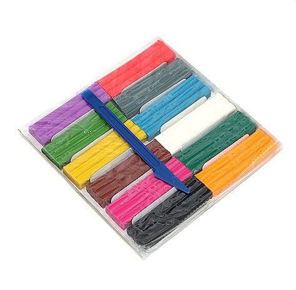 Пластилин Восковой 12 цв. 180г со стеком Забавные зверята в карт.короб. с европодвесом