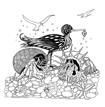 Книга: Тайна затерянной бухты. Раскрась и найди свой клад! Джессика Палмер ISBN 978-5-91906-581-4 ст.15