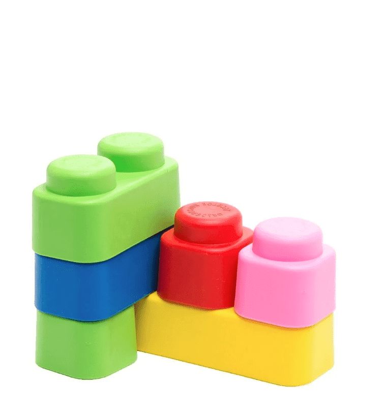 01584 ЦАРСТВО 188023 МЯГКИЕ КИРПИЧИКИ. КОНСТРУКТОР ИЗ МЯГКОГО МАТЕРИАЛА ДЛЯ САМЫХ МАЛЕНЬКИХ. 14 ДЕ