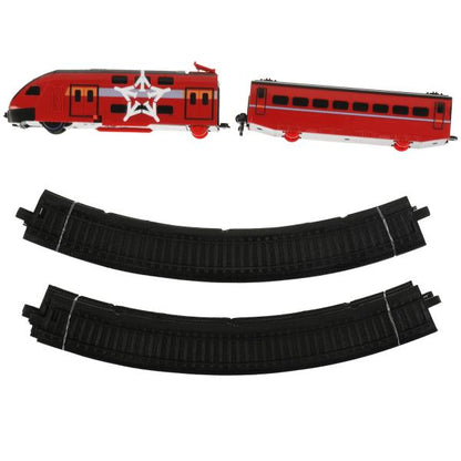 Играем вместе. Железная дорога "Аэроэкспресс" дл. путь 280см, св-звук кор.47*21*4,5см арт.B2011686-R