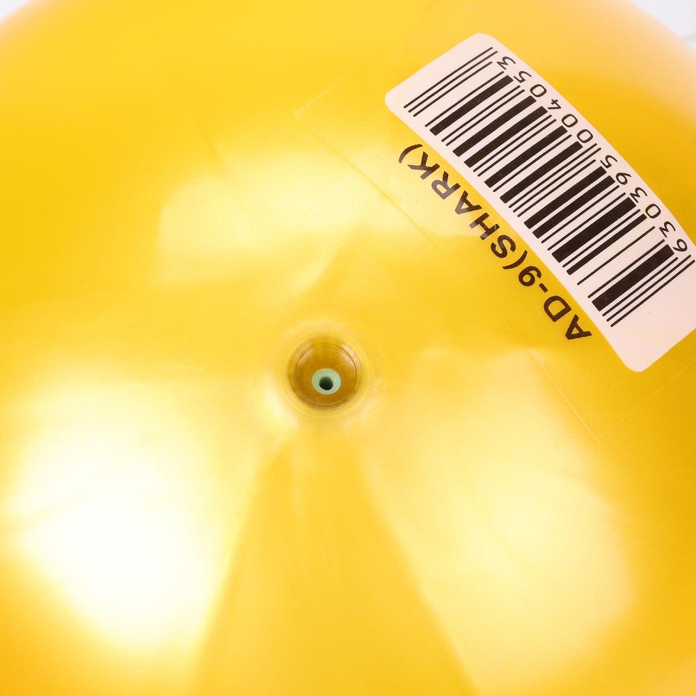 AD-9(SHARK) (144) Мяч пвх 23 см акуленок с наклейкой, в сетке ИГРАЕМ ВМЕСТЕ в кор.144шт