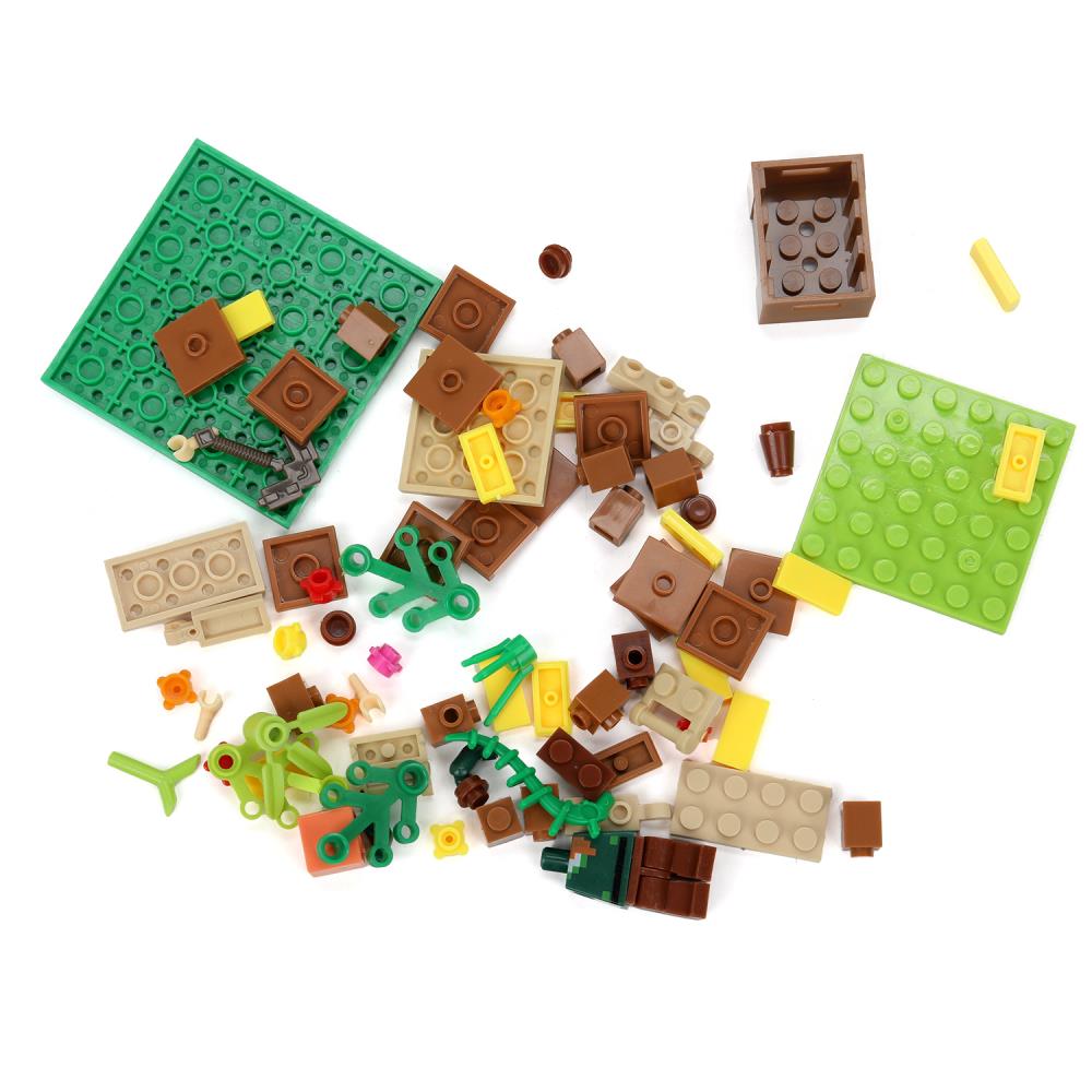 Конструктор мой мир, 80 дет. Город мастеров в кор.2*120шт