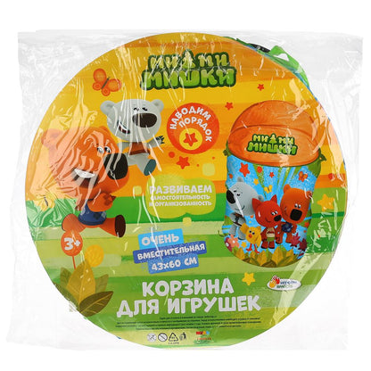 XDP-17918-R 266589 Корзина для игрушек МИМИМИШКИ 43*60см в упаковке. Играем вместе в кор.24шт