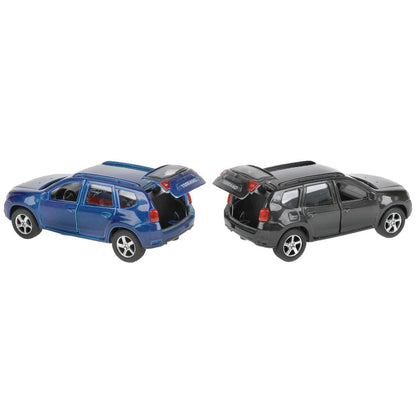 Машина металл NISSAN terrano/almera 12см., дв.,баг.,инерц., асс., дисп. Технопарк уп-12шт в кор2*4уп