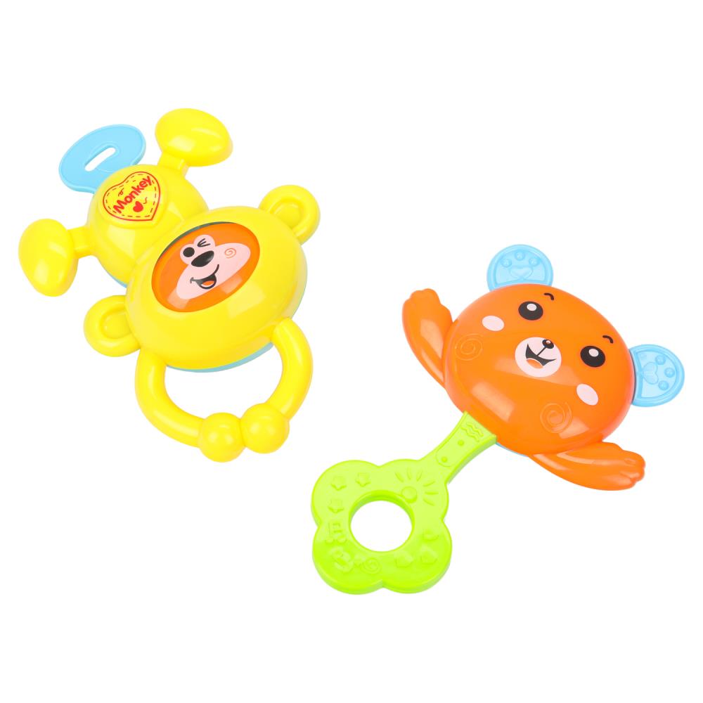 Набор развивающих игрушек Мишка и Обезьянка в упаковке. Умка в кор.2*72наб