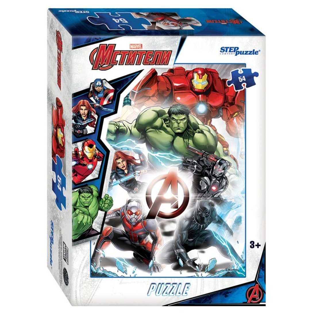 Степ. Пазл 54 арт.71183 "Marvel. Мстители" (new)