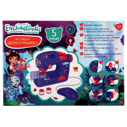 Швейная машина ЭНЧАНТИМАЛС кор.28,5*20*9,5см ИГРАЕМ ВМЕСТЕ в кор.2*24шт