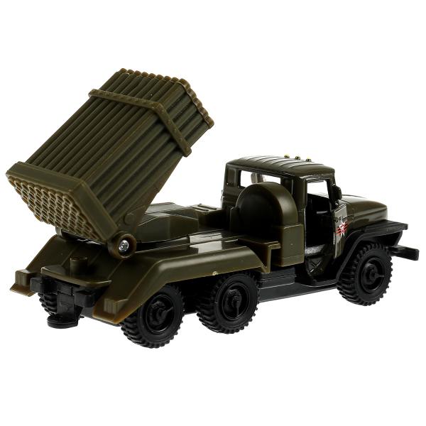 SB-15-35-M5(GR)-WB Машина металл АРМИЯ РОССИИ УРАЛ с ракетами 12см, двер., под. дет.,инер.,кор. Техн