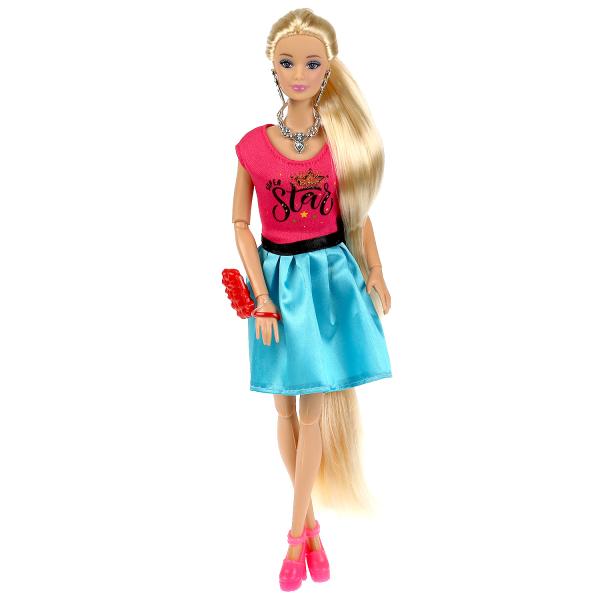 Кукла 29 см София, руки и ноги сгиб, акс, кор КАРАПУЗ в кор.24шт