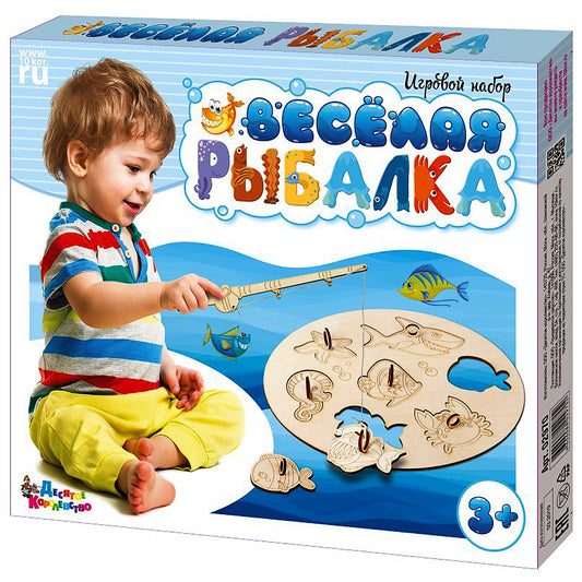 ИГРА НАСТОЛЬНАЯ "ВЕСЕЛАЯ РЫБАЛКА" dans le cor.11шт