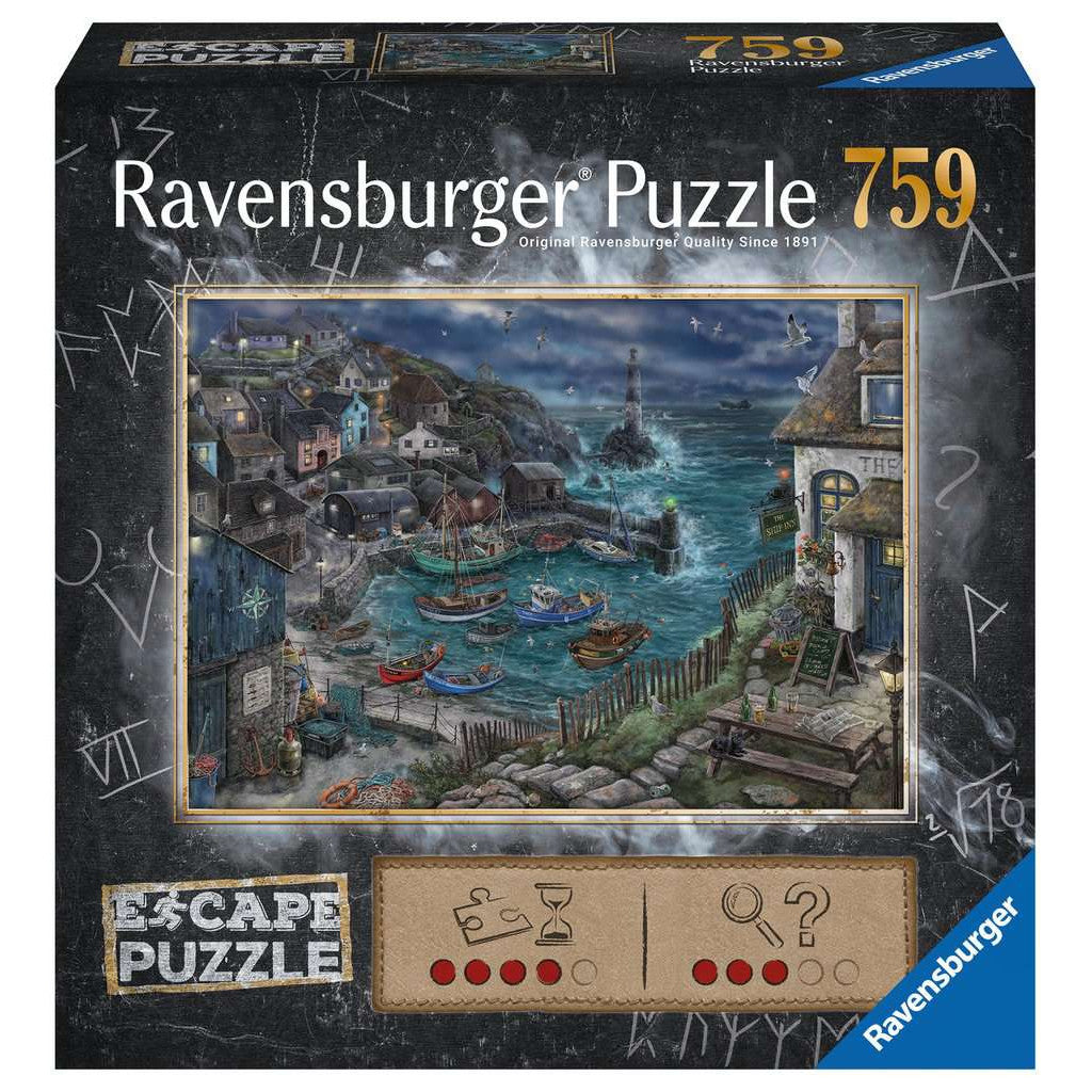 Ravensburger. Пазл-квест 759 "Побег с маяка" арт.17528