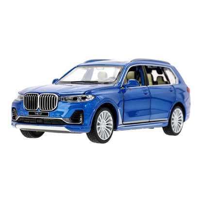 Machine en métal pour BMW x7, 14,8 cm, capot, bagage, double, inertie, parc technologique en cor.2*24