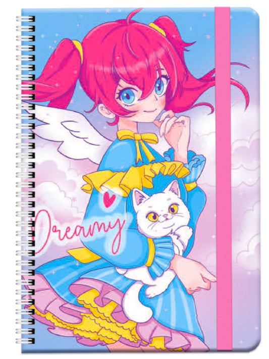 MyArt. БЛОКНОТ в клетку Ангелы в облаках. Dreamy