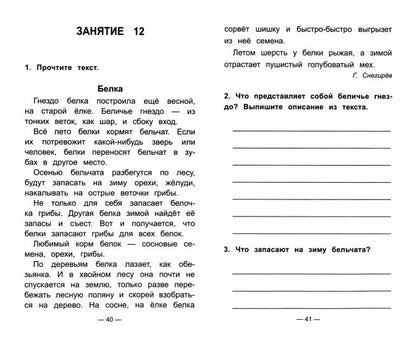 Чтение на "5": работа с текстом: 4 класс дп