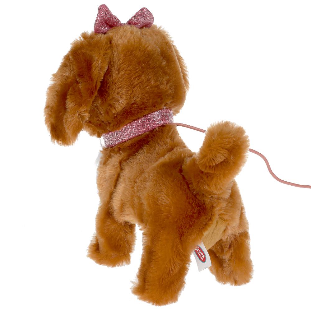 Интерактивный щенок ПЛЯЦКОВСКИЙ М.С. бэтси ходит,с поводком,озвучен в кор. МОЙ ПИТОМЕЦ в кор.12шт