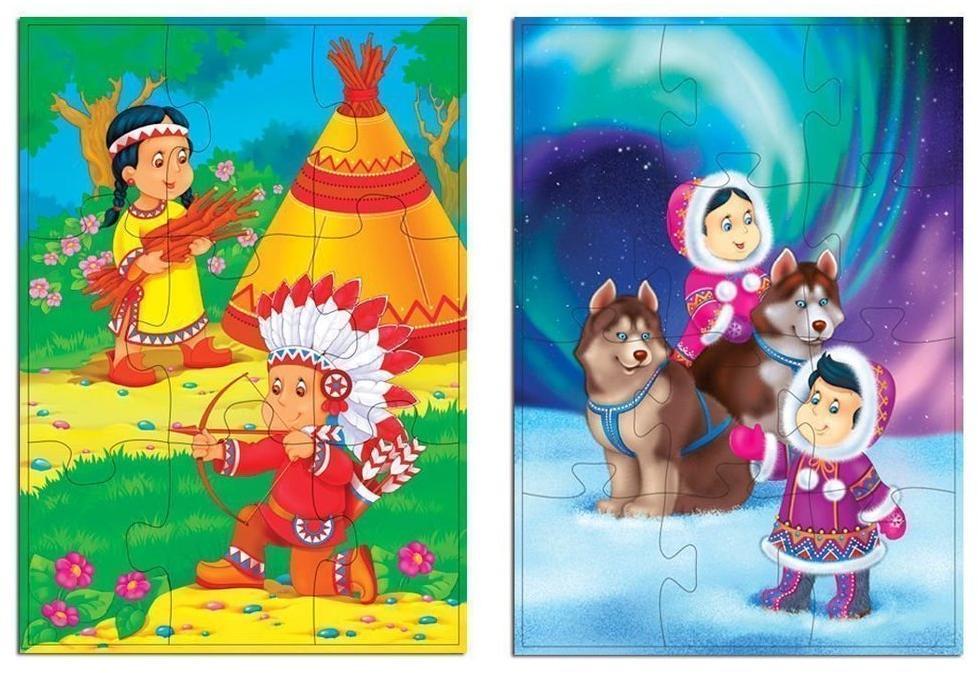 Играй и собирай. Арт. 2939 (пират, ковбои, индейцы, север)