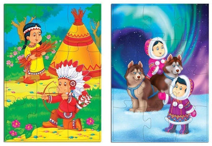 Играй и собирай. Арт. 2939 (пират, ковбои, индейцы, север)