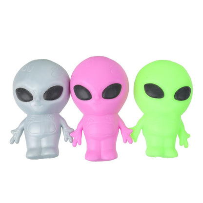 Супер жмяка, светильник-купер жмяка - инопланетянин с шариками МИКС Супер Жим уп-12шт в кор.4уп