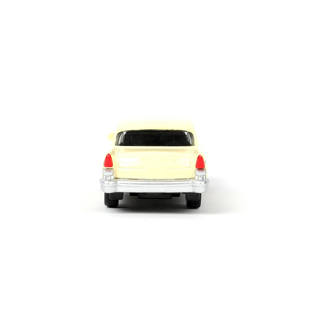 Машина газ металл-13 "Чайка" 12 см, двери, инерц, светло-желтый, кор. Технопарк в кор.2*36шт