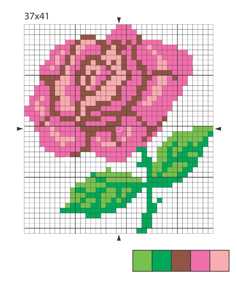 Набор для вышивания 00317 Rose