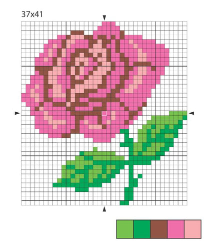 Набор для вышивания 00317 Rose