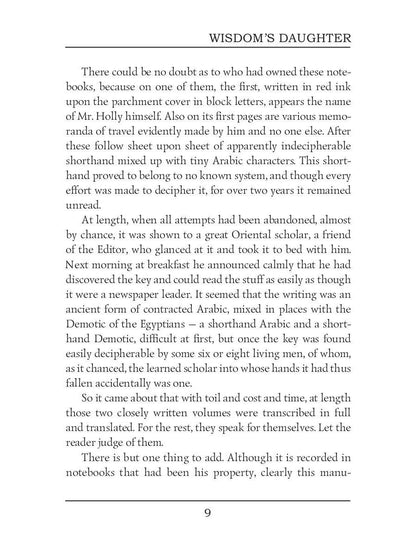 Wisdom’s Daughter = Дочь мудрости: на англ.яз