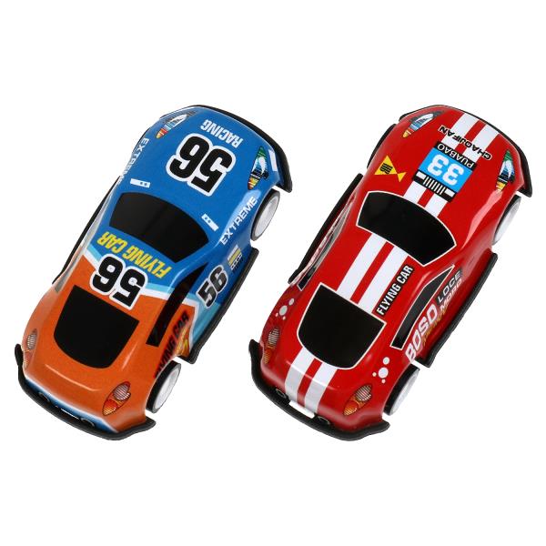 Машина металл ROAD RACING набор 7,5см, 2 шт,металл,в ассорт блистер Технопарк в кор.2*240наб