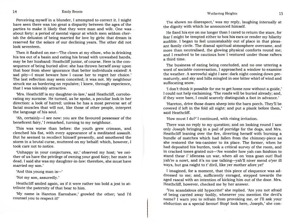 Wuthering Heights = Грозовой перевал: роман на англ.яз