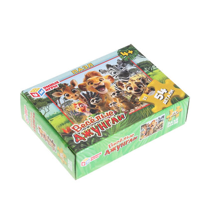 Микс. Пазлы классические в коробке. Пазл 54 детали. Умные игры в уп.32шт в кор.8уп