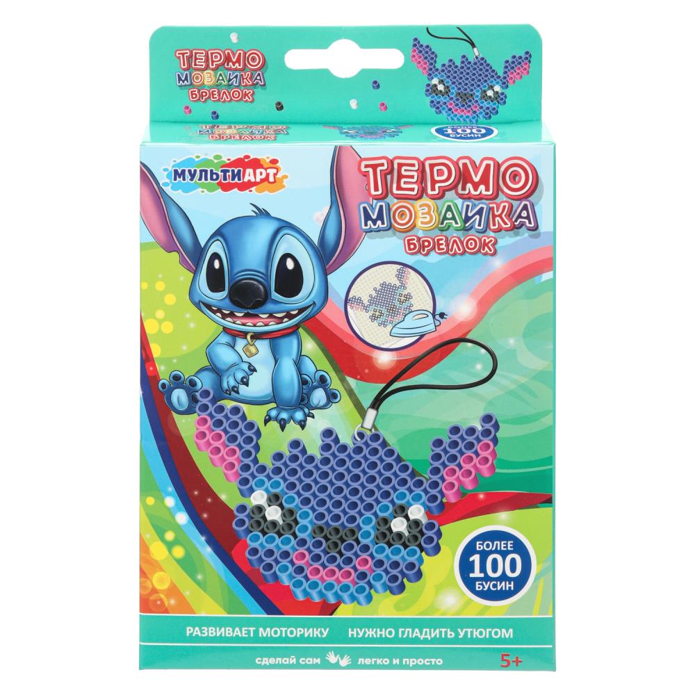 Брелок из термомозаики, строчка МУЛЬТИ АРТ в кор.4*12шт