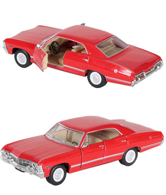Kinsmart. Модель арт.KT5418/1 "Chevrolet Impala1967" 1:43 (красная) инерц.