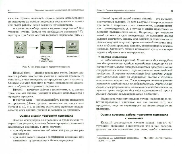 Торговый персонал: инструкция по эксплуатации