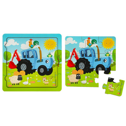 Livre pour enfants avec cadre en bois de Chine, 15*15 cm, grand jour, emballage thermique, en cor.20