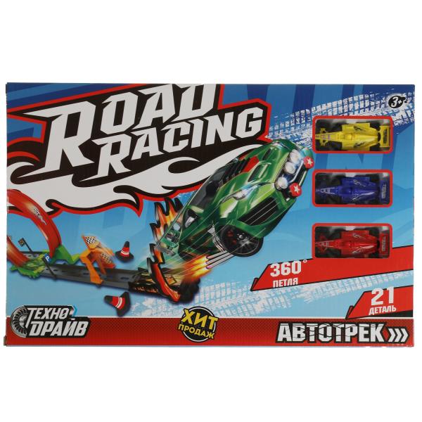 Véhicule avec catapulte, 3 machines, cor.38*24,5*5 cm, ТЕХНОДРАЙВ dans cor.2*24шт