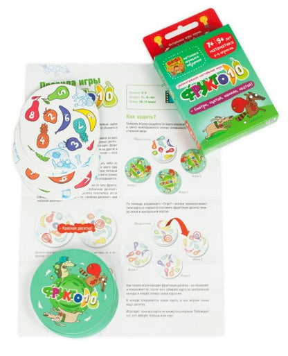 Увлекательная настольная игра. Фрукто 10