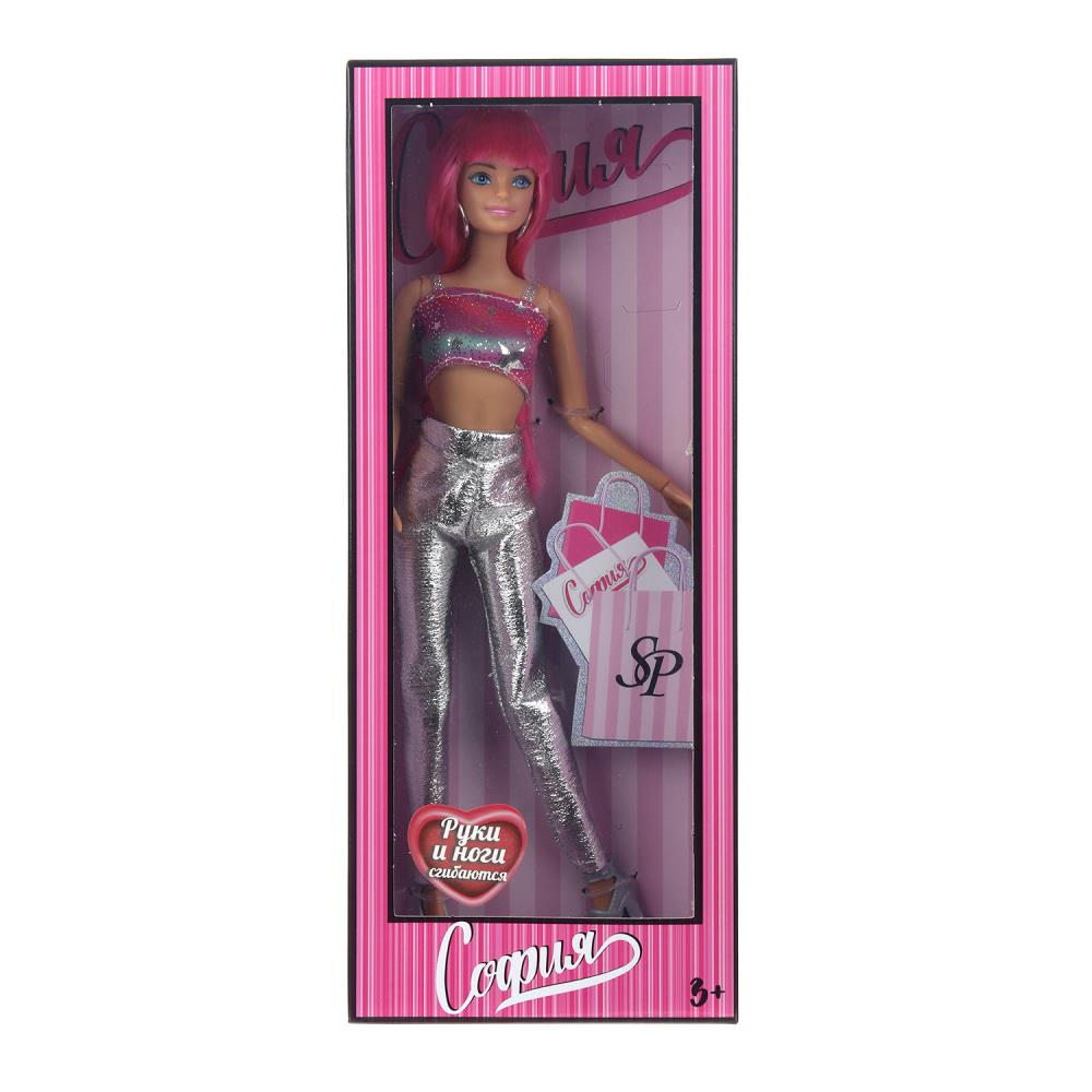 Кукла 29см София, руки и ноги сгиб., кор. КАРАПУЗ в кор.24шт